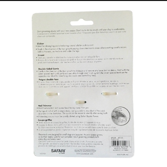 Li'l Pals Puppy Grooming Kit - Picture 3 of 3